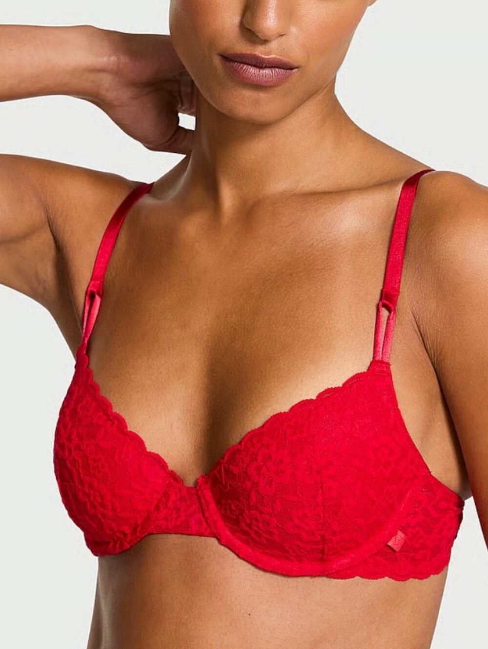 Victoria's Secret Sexy Tee Lacie Lightly Lined Demi Bra Sz 38C NWT